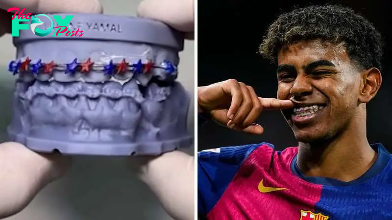 Watch: inside the creation of Lamine Yamal’s special brackets for El Clásico