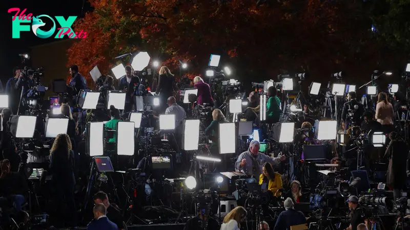 2024 U.S. Presidential Election Night, at Howard University, in Washington