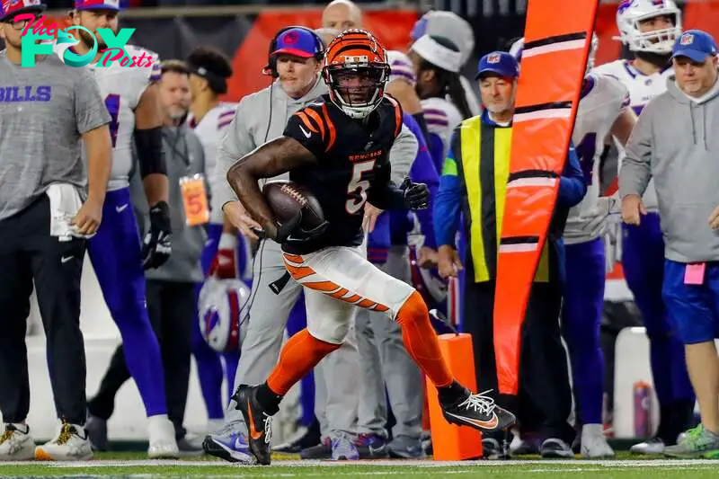 WR Higgins has not played for the Cincinnati Bengals since their Week 7 victory over the Cleveland Browns.