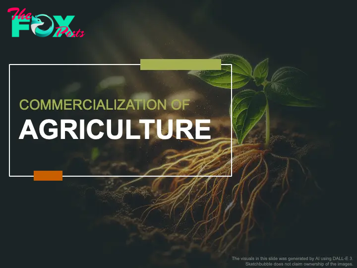 Commercialization of Agriculture slide