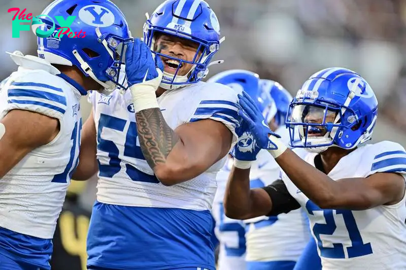 The television and streaming info you need if you want to watch the BYU Cougars visit the Utah Utes in the NCAA’s Big 12 Conference.