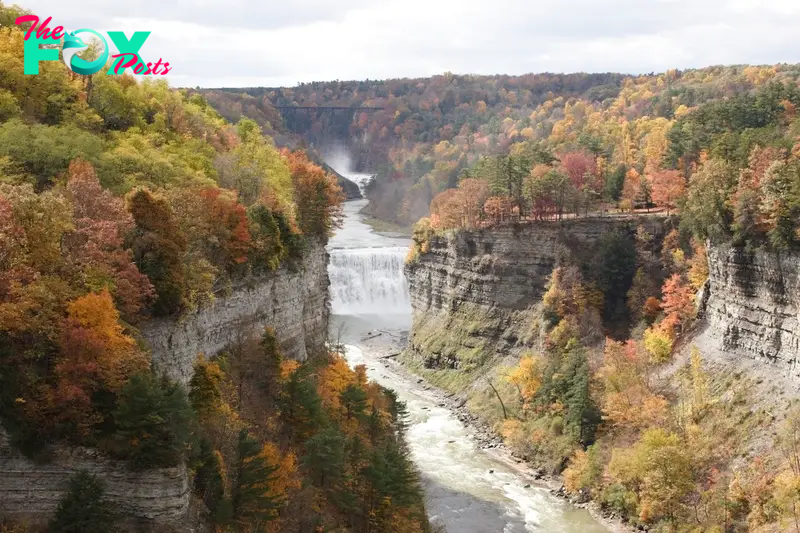 Letchworth State Park Canyon