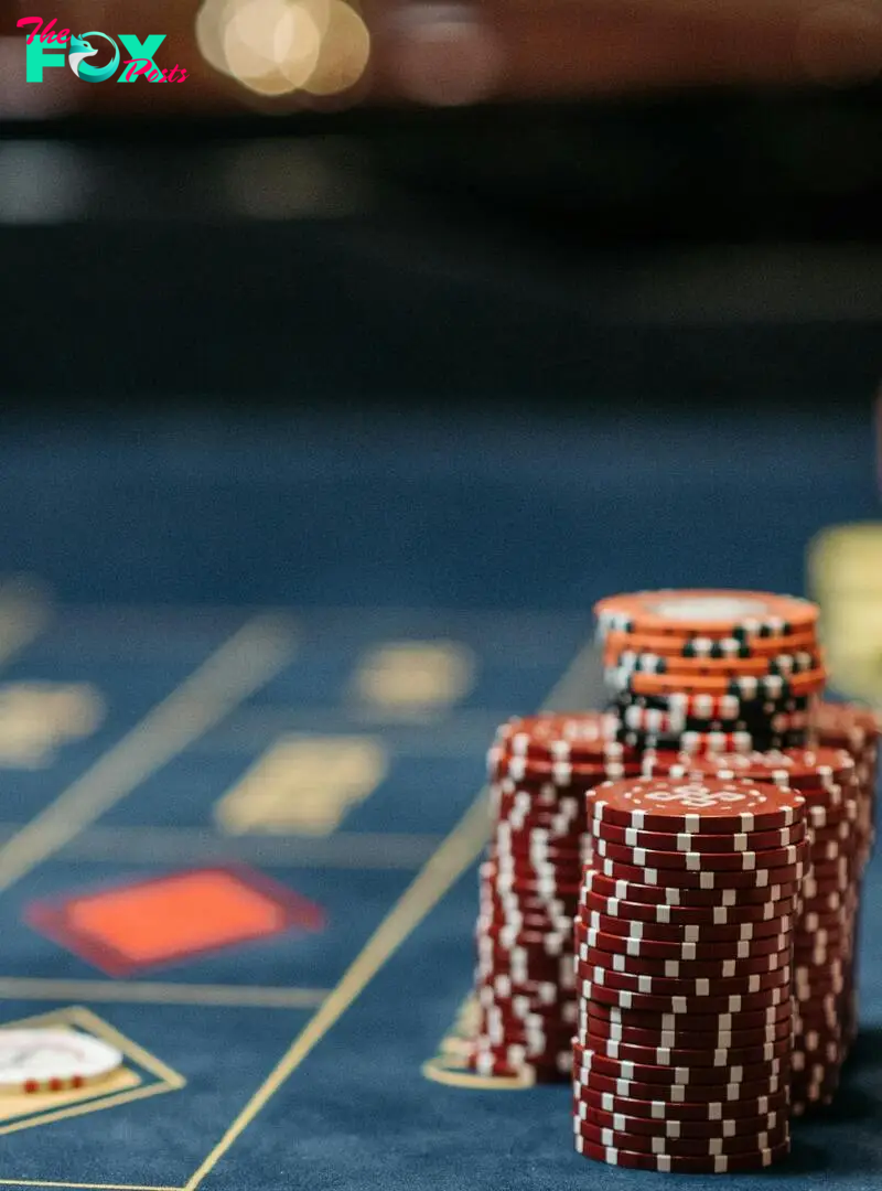 Stacks of poker chips on a table | Source: Pexels