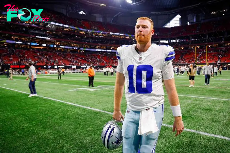 Cooper Rush is the starting quarterback for the Dallas Cowboys in their Week 10 matchup against the Philadelphia Eagles