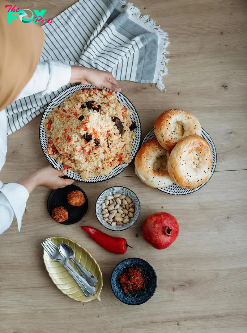 A rice dish with various furnishings | Source: Pexels