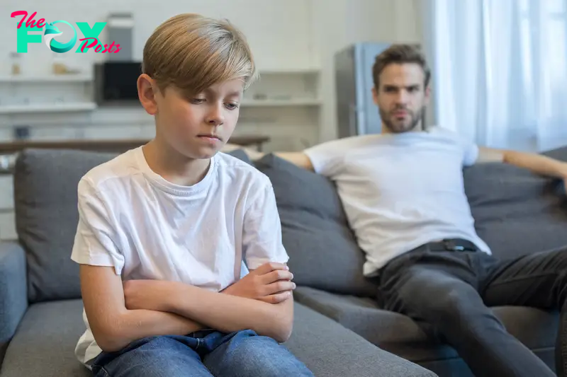 Sad and bored child at home couch feeling frustrated | Source: Getty Images