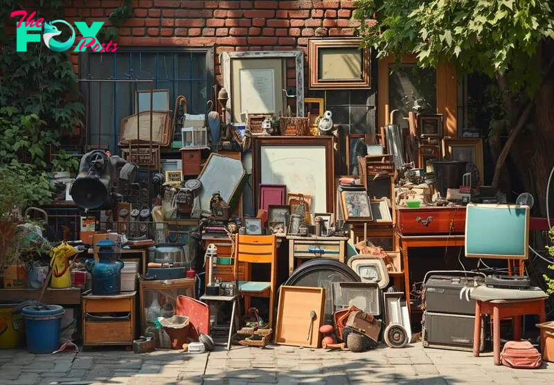 An outdoor antique market | Source: Freepik