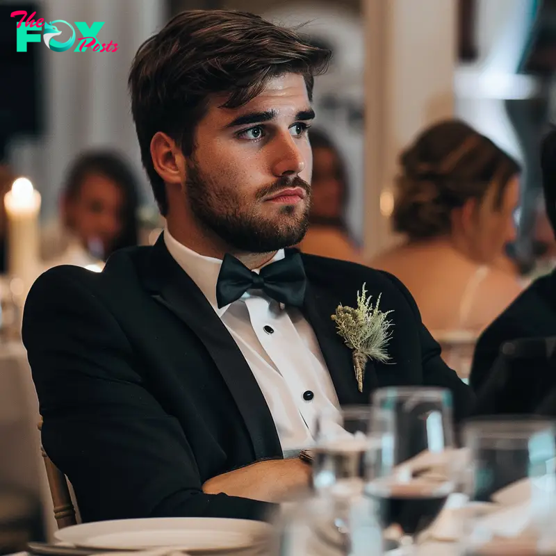 A close-up of a groom | Source: Midjourney