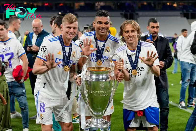 Kroos, Casemiro and Modric became an iconic Madrid trio.