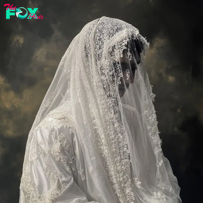 Man dressed as a bride | Source: Midjourney