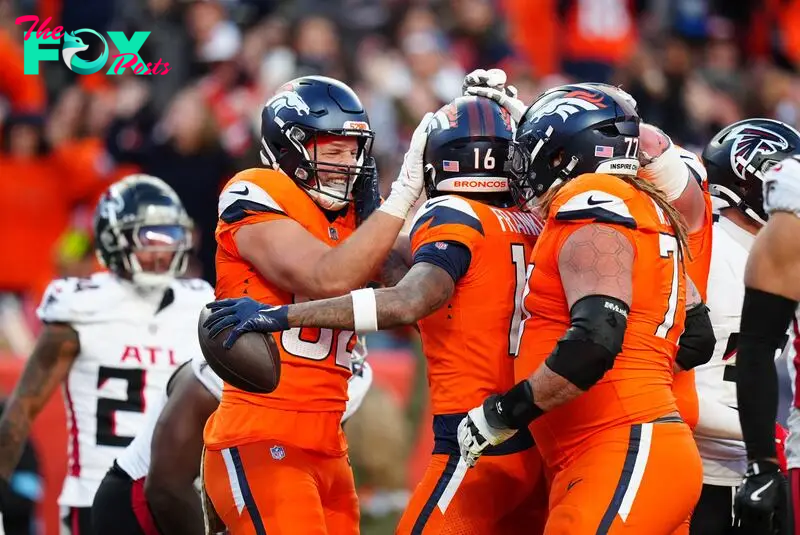 Denver Broncos quarterback Bo Nix led them to victory over the Atlanta Falcons with four touchdown passes in Sunday's Week 11 game.