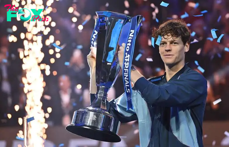 The Italian beat Taylor Fritz 6-4 6-4 to win the ATP Finals in Turin on Sunday. It crowns a hugely profitable year for the 23-year-old, who has earned more than any other tennis player in one season.