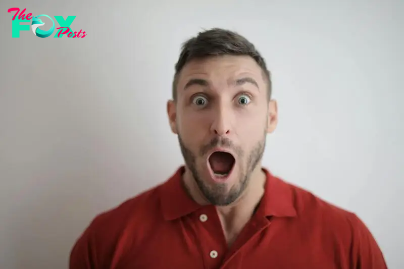 A shocked man | Source: Pexels