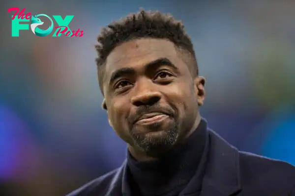 MANCHESTER, ENGLAND - Tuesday, October 1, 2019: Former Manchester City player Kolo Touré before the UEFA Champions League Group C match between Manchester City FC and GNK Dinamo Zagreb at the City of Manchester Stadium. (Pic by David Rawcliffe/Propaganda)