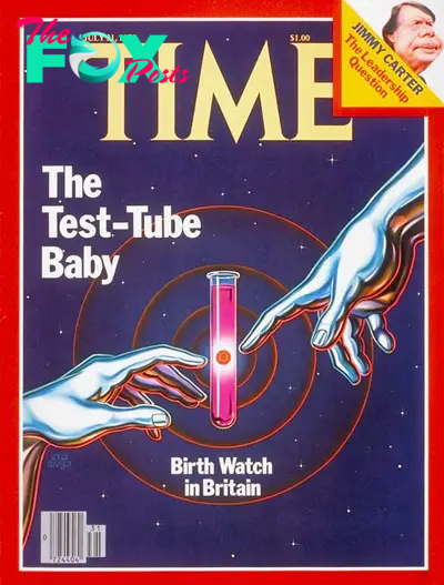 First Test Tube baby TIME cover