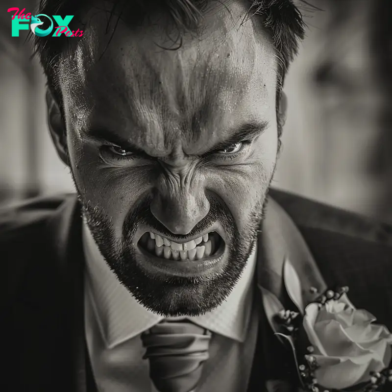 An angry groom | Source: Midjourney