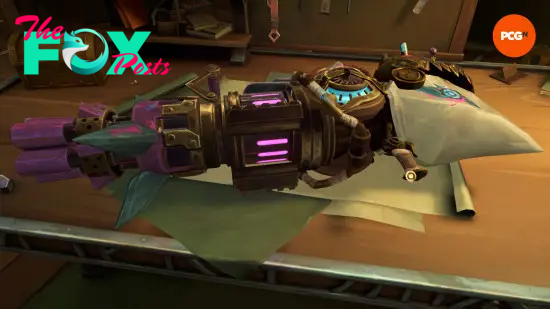 Jinx Fixes Everything Act 3: Rhino, Jinx's upgraded gun