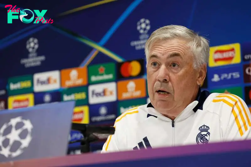 26/11/24 UEFA CHAMPIONS LEAGUE RUEDA DE PRENSA REAL MADRID CARLO ANCELOTTI