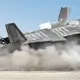 The US F-35B switches from jet mode to helicopter mode when accelerating to full throttle