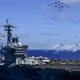 The USS George H.W. Bush is a powerful aircraft carrier that no country wants to engage in combat with