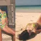Kylie Jenner tells fans to ‘Rise and f***ing shine’ as she and sister Kendall flaunt their perky posteriors during Bahamas vacation