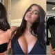 Kylie Jenner leaves Kardashian fans floored as she spills out of teeny black strapless dress in new sultry snaps