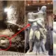 Approximately a meter-long Roman marble sculpture was discovered in Toledo’s Old District while undergoing repairs on a building