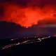 Lava oozing out of Mauna Loa inching closer to main highway on Hawaii's Big Island