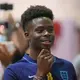 How Bukayo Saka reacted to meeting David Beckham