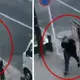 Man Teleporting In Crowded Area – Everything Was Filmed By CCTV