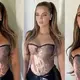 ‘Where’s Khloe?!’ Kardashian once again shocks fans with her VERY different appearance… as she shows off tiny waist in a busty corset top