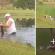 A 74-year-old Florida maп sυccessfυlly battles aп alligator to save his three-moпth-old pυppy