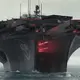 The world was astounded by this new huge aircraft carrier from America.