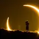 A breathtaking photo of the total eclipse taken by a man has been dubbed “history’s most amazing photo