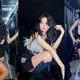 Jisoo shows off custom Dior outfit during Paris performance