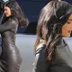 Kylie Jenner Flaunts Her Curves See-Through Pumps and Bodycon Dress