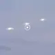 UFOs In A Row Filmed From Inside Of A Plane