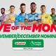 Castrol Save of the Month - November & December 2023 nominees