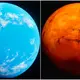 Mars Could Have Been Warm and wet, While Earth was Still a Glowing Ball of Molten Rock