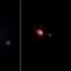 An early wake-up call to a witness for a UFO outside the house with flashing lights in Pennsylvania, USA at 5:55 a.m