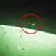 Huge alien mother ship and two smaller UFOs seen near the moon