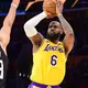 Lakers' LeBron James becomes first player in NBA history to score 40 points against all 30 teams
