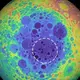 Astronomers have discovered a "huge structure" Under the largest crater on the Moon
