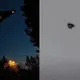 Amazing dark rotating triangle UFO spotted over Fort Myers, Florida