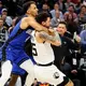 Punches thrown during massive Timberwolves-Magic brawl; Austin Rivers, Mo Bamba among five players ejected