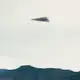 UFO in the shape of a triangle over TIBET, leaked video of the Tibetan police !!! May 1998