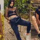 Her own best advert! Kendall Jenner shows off pert derriere in white thong bodysuit as she models new Kendall + Kylie line