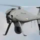 The navy’s unmanned Schiebel’s Camcopter S-100 helicopter