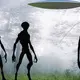 Russian witnesses reported seeing 23-foot-tall alien beings emerging from a UFO