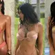 Kylie Jenner spills out of teeny black bra and slams sister Kim Kardashian as ‘f**king rude’ in new thirst trap pH๏τos